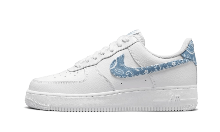 Air Force 1 Low '07 Essential White Worn Blue Paisley All You Need, photo 1