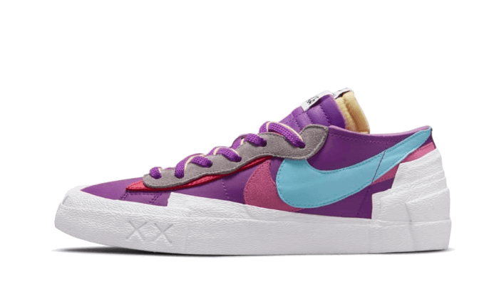 Blazer Low Sacai Kaws Purple Dusk All You Need, photo 1