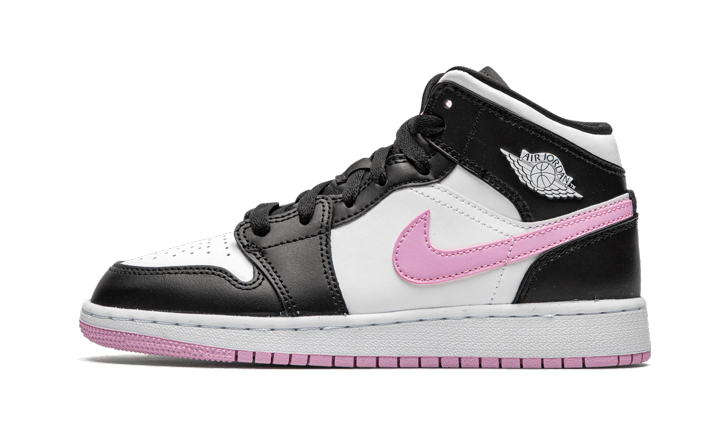 Air Jordan 1 Mid White Black Light Arctic Pink All You Need, photo 1