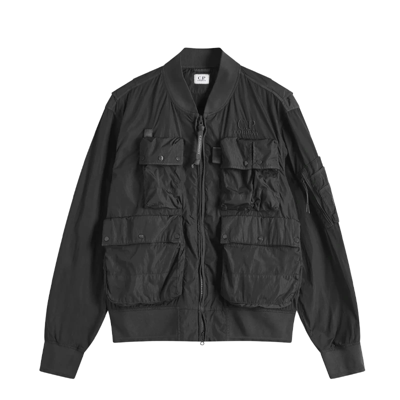 Chrome R Multipocket Bomber Jacket Black All You Need, photo 1