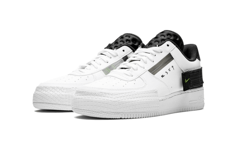 Air Force 1 Low Drop Type White Black Volt All You Need, photo 2