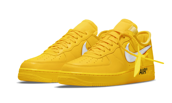 Air Force 1 Low Off-White University Gold Metallic Silver All You Need, photo 2