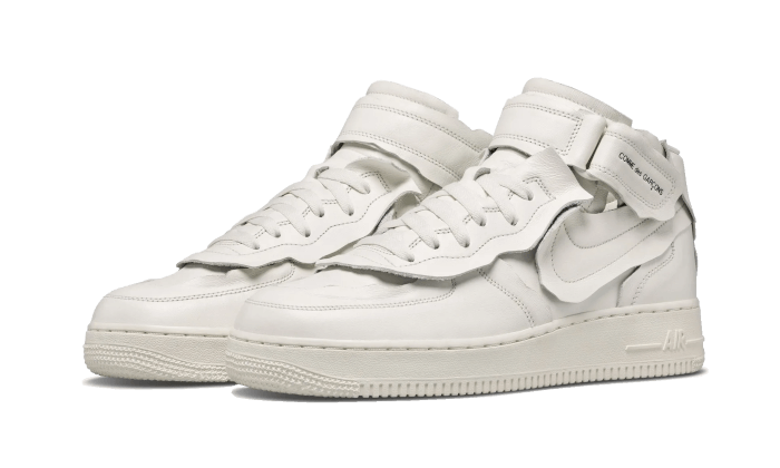Air Force 1 Mid Comme des Garçons White All You Need, photo 2