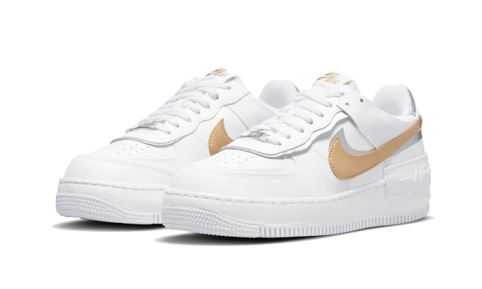 Air Force 1 Shadow White Metallic Gold All You Need, photo 2