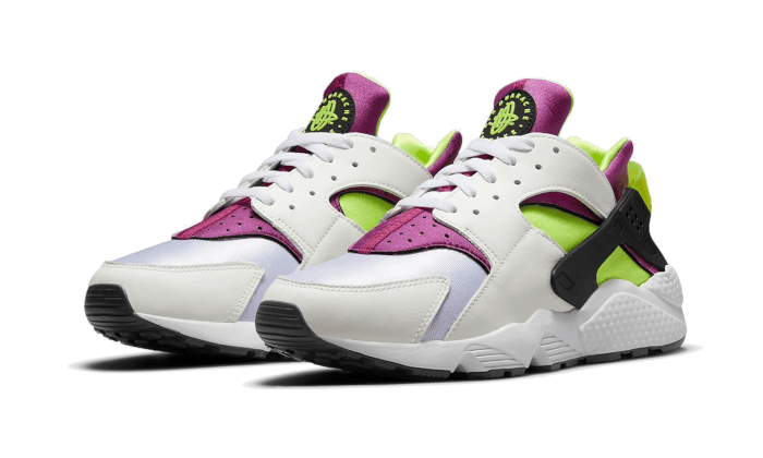Air Huarache Run Neon Yellow Magenta (2021) All You Need, photo 2