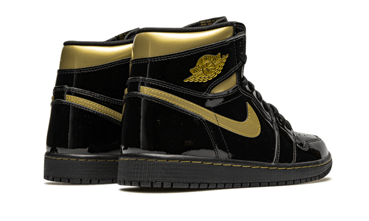 Air Jordan 1 High Black Metallic Gold All You Need, photo 3