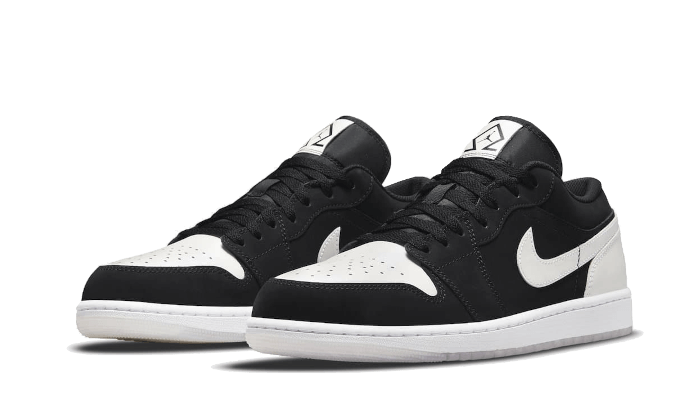 Air Jordan 1 Low Black White Diamond All You Need, photo 2