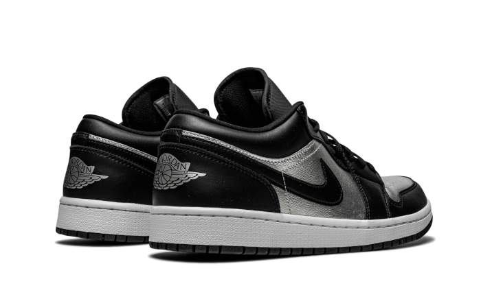 Air Jordan 1 Low SE Black Metallic Silver All You Need, photo 3