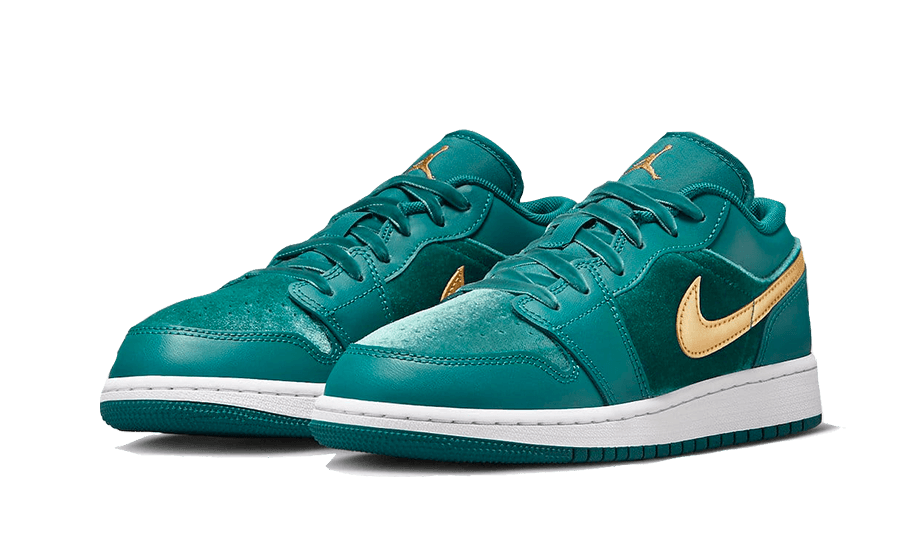 Air Jordan 1 Low Velvet Geode Teal All You Need, photo 2