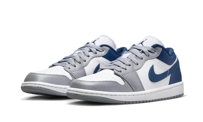 Air Jordan 1 Low White Grey Blue All You Need, photo 2