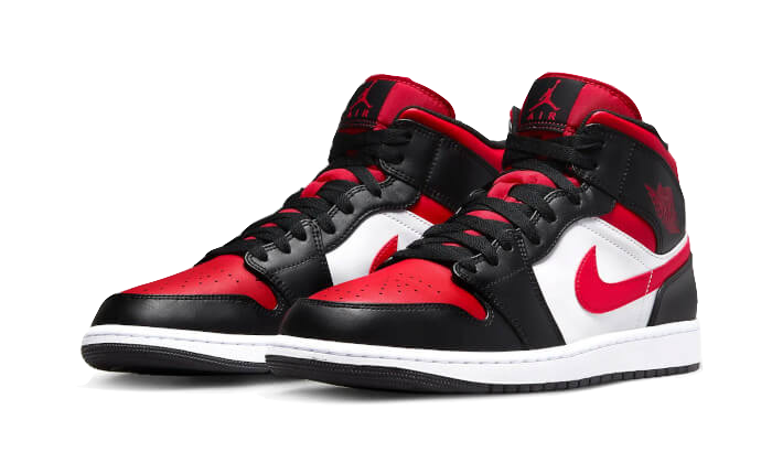 Air Jordan 1 Mid Alternate Bred Toe All You Need, photo 2