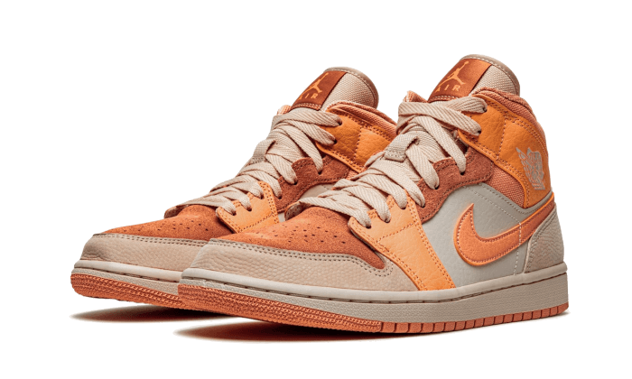 Air Jordan 1 Mid Apricot Orange All You Need, photo 2