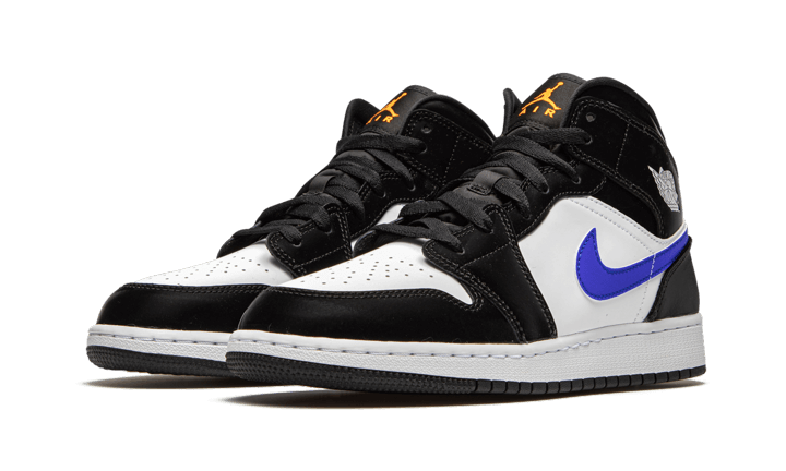 Air Jordan 1 Mid Black Racer Blue White All You Need, photo 2