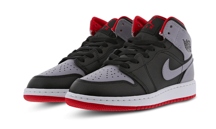Air Jordan 1 Mid Cement Grey Red All You Need, photo 2