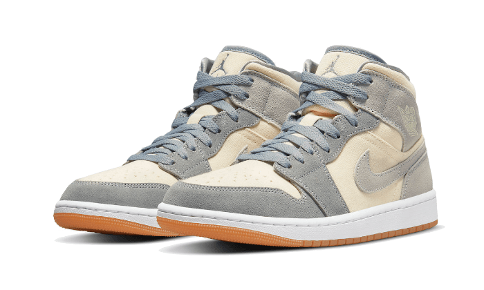 Air Jordan 1 Mid Coconut Milk Particle Grey All You Need, photo 2