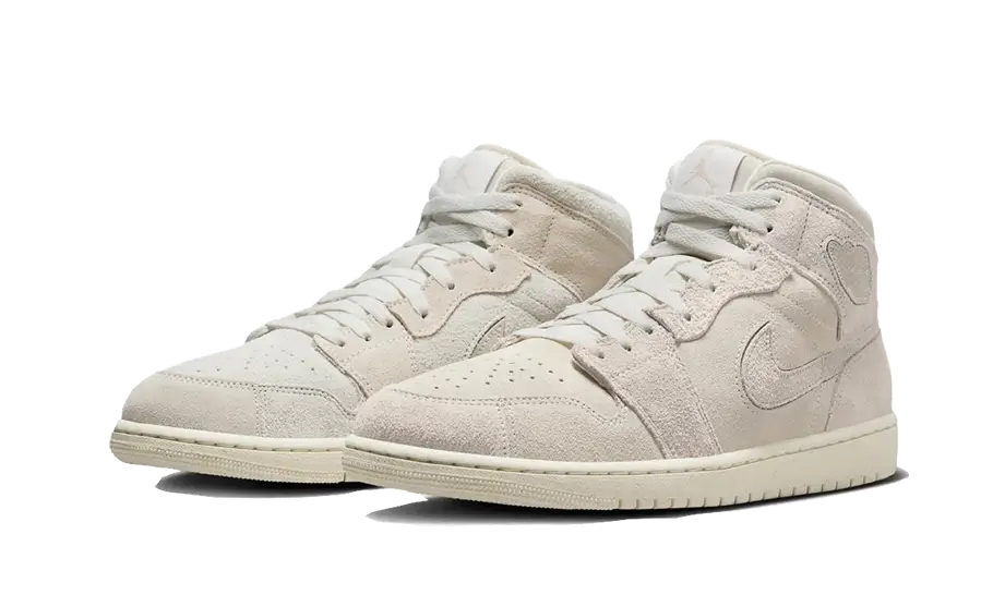Air Jordan 1 Mid Craft Suede Ivory All You Need, photo 2