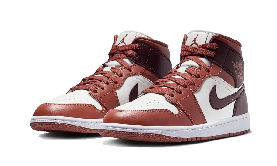 Air Jordan 1 Mid Dusty Peach Night Maroon All You Need, photo 2