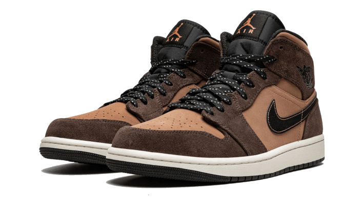 Air Jordan 1 Mid Earthy Brown All You Need, photo 2