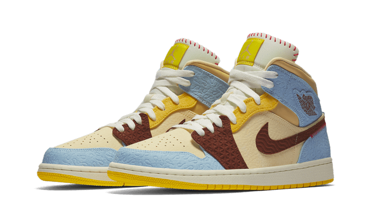 Air Jordan 1 Mid Fearless Maison Château Rouge All You Need, photo 2