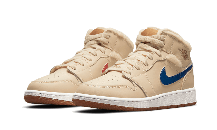 Air Jordan 1 Mid Fleece Pearl White All You Need, photo 2