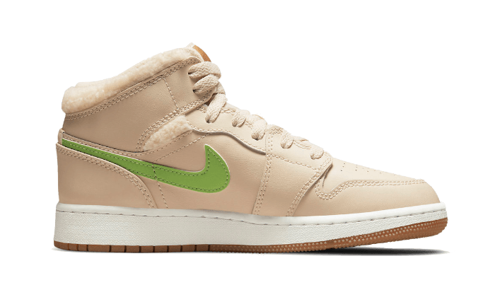Air Jordan 1 Mid Fleece Pearl White All You Need, photo 3