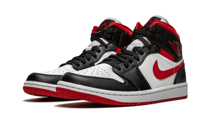 Air Jordan 1 Mid Gym Red Black White All You Need, photo 2