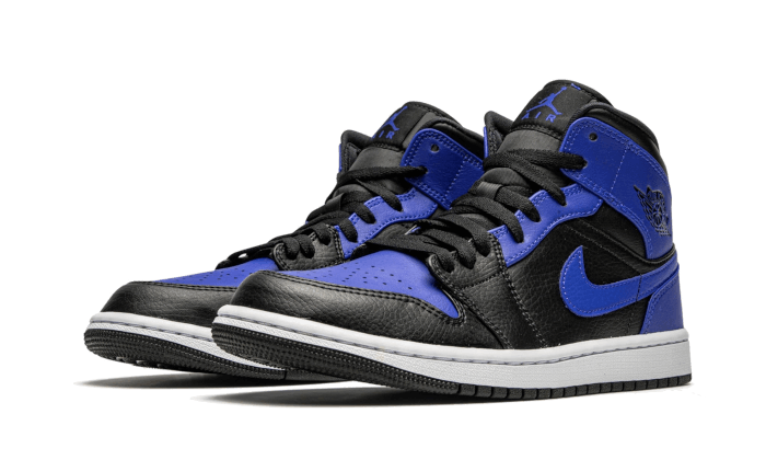 Air Jordan 1 Mid Hyper Royal Tumbled Leather All You Need, photo 2