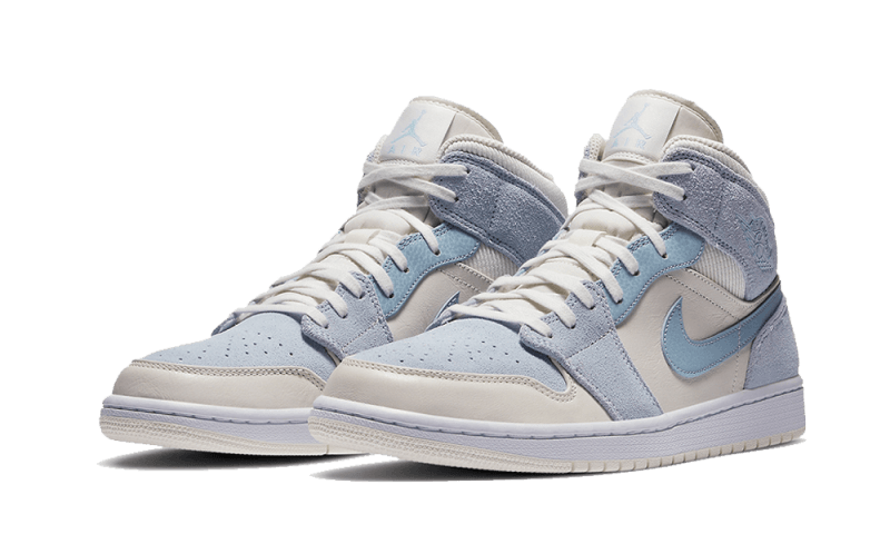 Air Jordan 1 Mid Mixed Textures Blue All You Need, photo 2