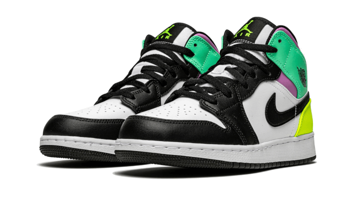 Air Jordan 1 Mid Pastel Black Toe All You Need, photo 2