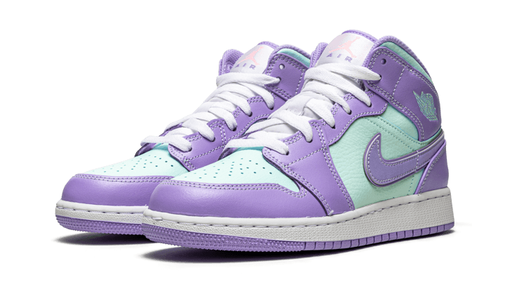 Air Jordan 1 Mid Purple Aqua All You Need, photo 2