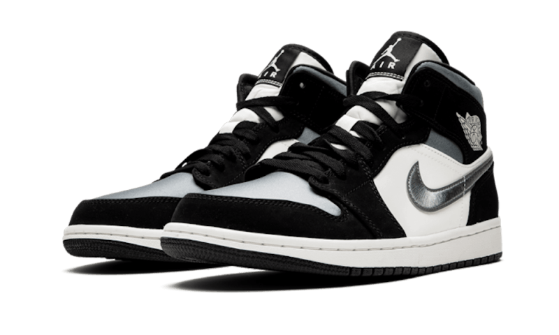 Air Jordan 1 Mid Satin Grey Toe All You Need, photo 2