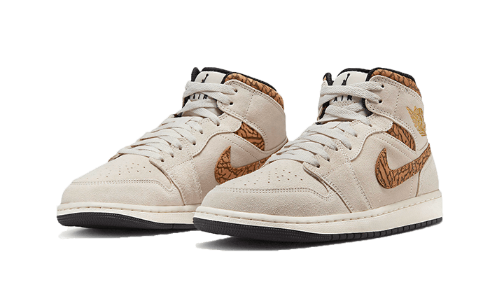Air Jordan 1 Mid SE Brown Elephant All You Need, photo 2