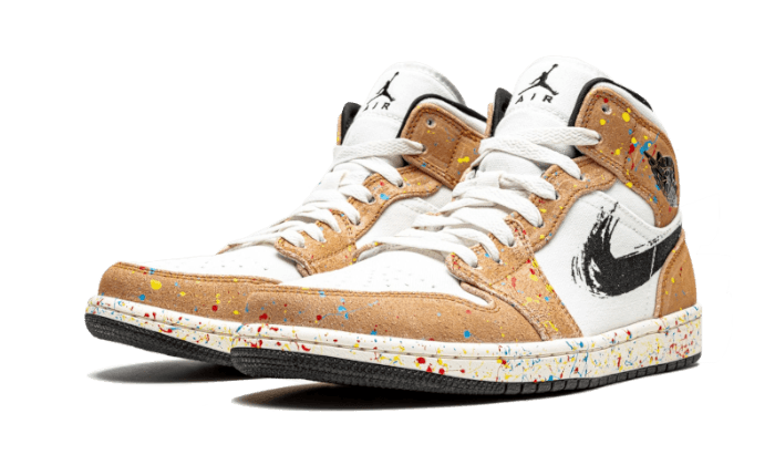 Air Jordan 1 Mid SE Brushstroke All You Need, photo 2