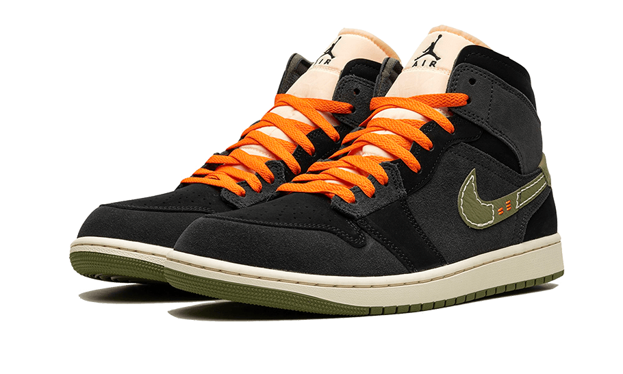 Air Jordan 1 Mid SE Craft Anthracite Light Olive All You Need, photo 2