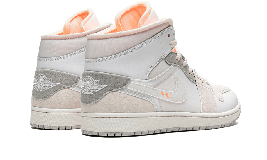 Air Jordan 1 Mid SE Craft Inside Out White Grey All You Need, photo 3