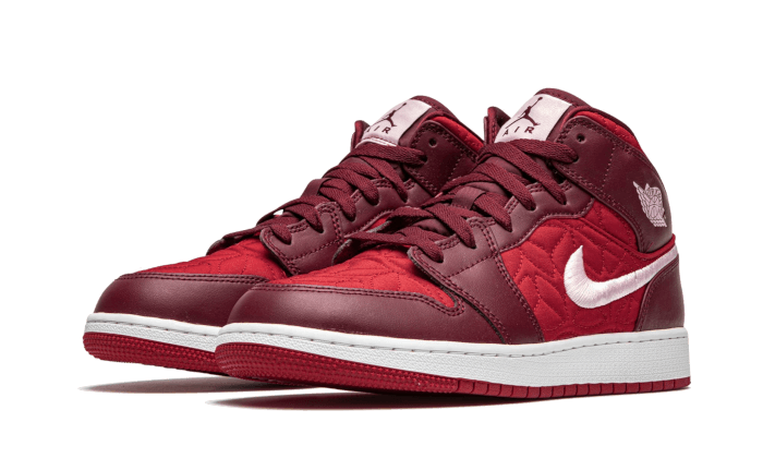 Air Jordan 1 Mid SE Red Quilt All You Need, photo 2