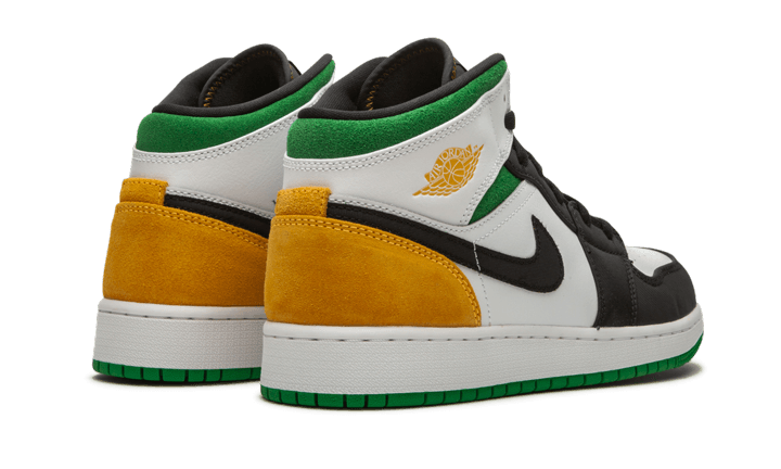 Air Jordan 1 Mid SE White Laser Orange Lucky Green All You Need, photo 3