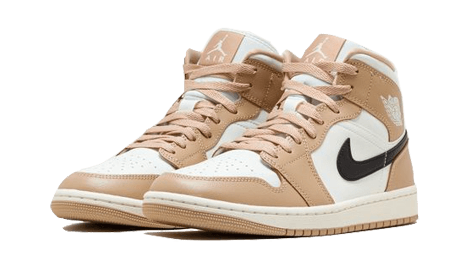 Air Jordan 1 Mid Tan Black All You Need, photo 2