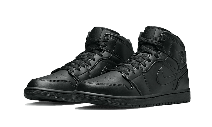 Air Jordan 1 Mid Triple Black (2022) All You Need, photo 2