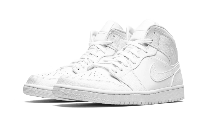 Air Jordan 1 Mid Triple White (2020) All You Need, photo 2