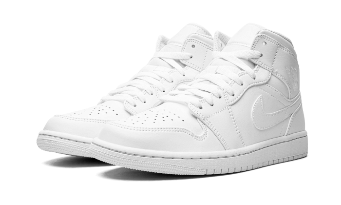 Air Jordan 1 Mid Triple White (2022) All You Need, photo 2