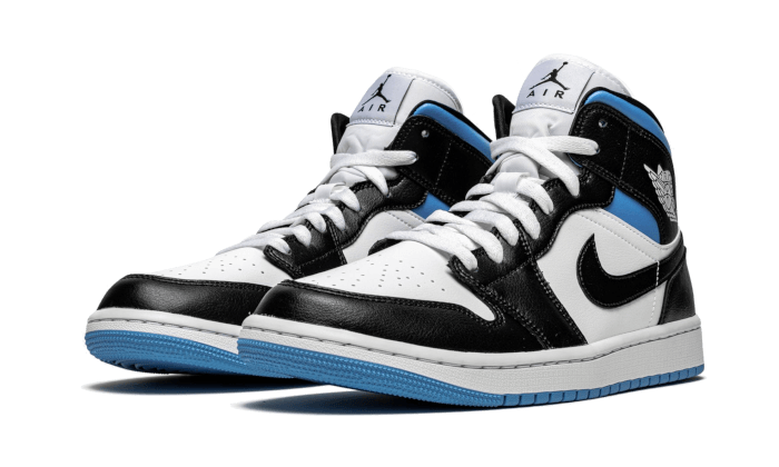 Air Jordan 1 Mid University Black White All You Need, photo 2