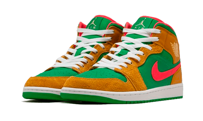 Air Jordan 1 Mid Wheat Watermelon All You Need, photo 2
