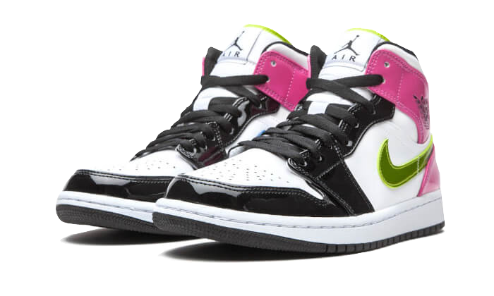 Air Jordan 1 Mid White Black Cyber Pink All You Need, photo 2