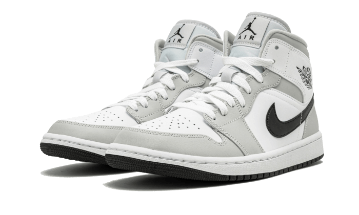 Air Jordan 1 Mid White Light Smoke Grey All You Need, photo 2