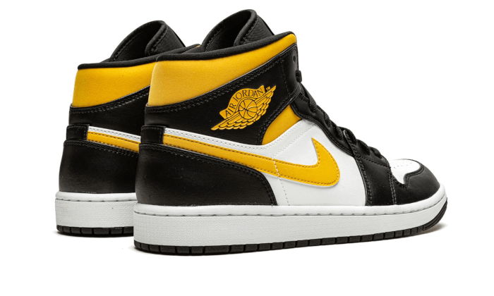 Air Jordan 1 Mid White Pollen Black All You Need, photo 3