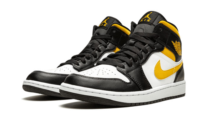 Air Jordan 1 Mid White Pollen Black All You Need, photo 2