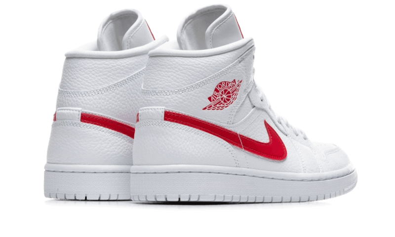 Air Jordan 1 Mid White University Red All You Need, photo 3
