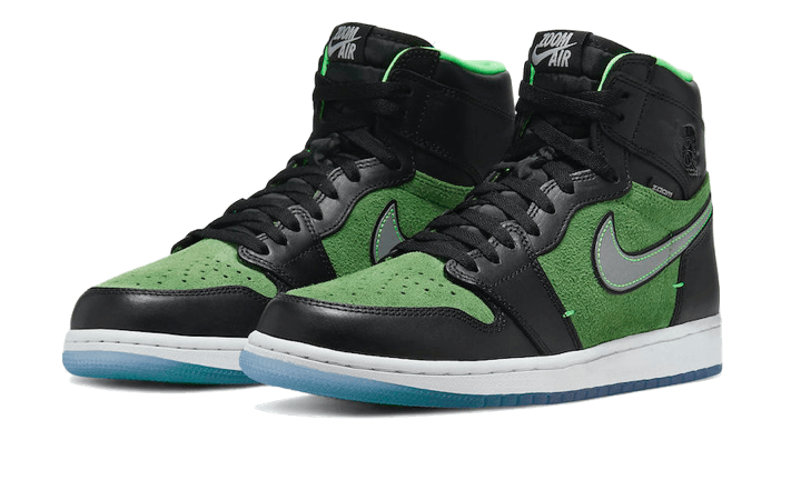 Air Jordan 1 Retro High Zoom Black Green All You Need, photo 2