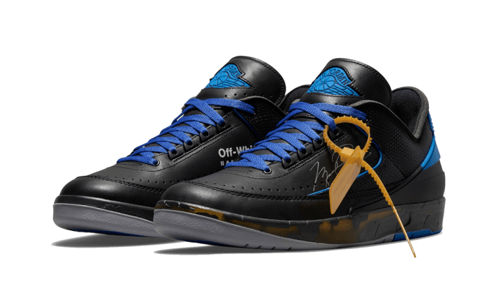Air Jordan 2 Retro Low SP Off-White Black Blue All You Need, photo 2